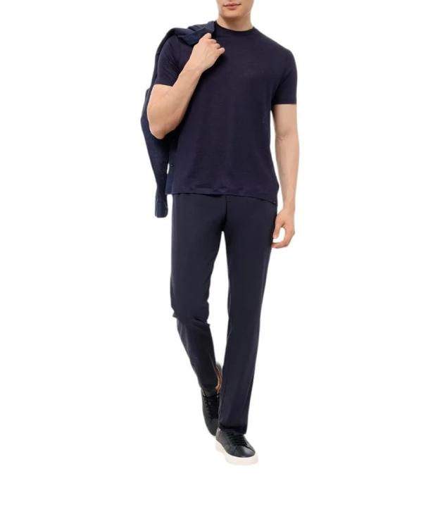 Men's Woven Chino Pants With Coulisse 2