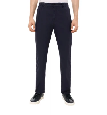 Men's Woven Chino Pants With Coulisse