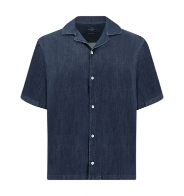 Men's Woven Denim Shirt 5