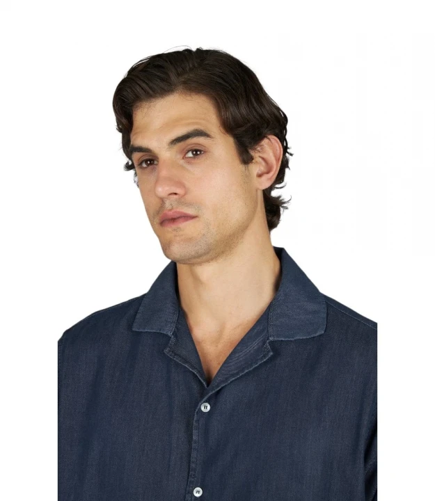 Men's Woven Denim Shirt 3
