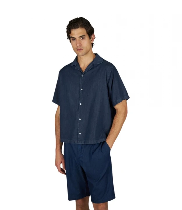 Men's Woven Denim Shirt