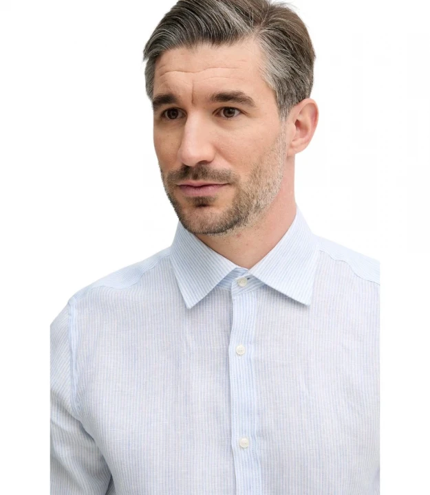 Men's Woven Linen Shirt 2