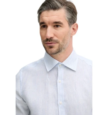 Men's Woven Linen Shirt 2