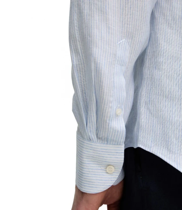 Men's Woven Linen Shirt 3