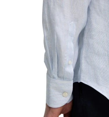 Men's Woven Linen Shirt 3