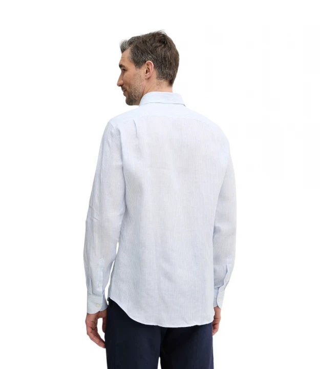 Men's Woven Linen Shirt 1