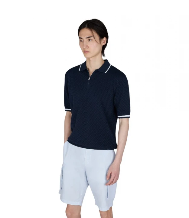 Polo In Piuma Cotton