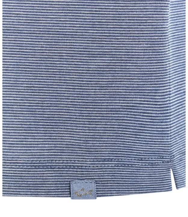 Silk And Cotton Zip Polo 6