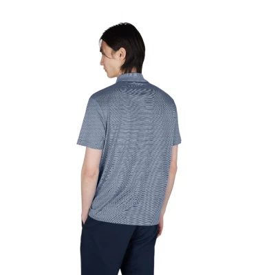 Silk And Cotton Zip Polo 1