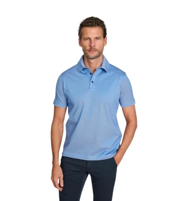 Men's Knitted Cotton Polo Shirt