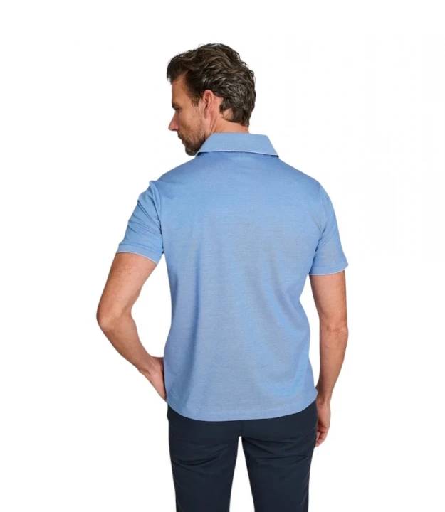 Men's Knitted Cotton Polo Shirt 1