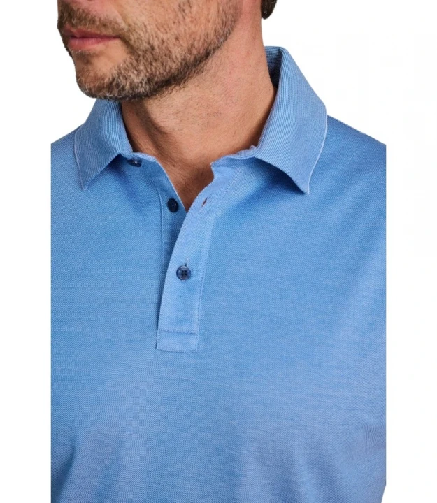 Men's Knitted Cotton Polo Shirt 2