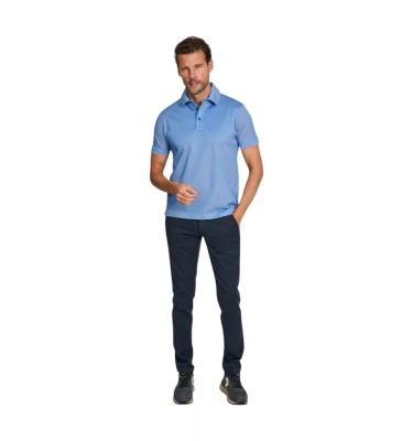Men's Knitted Cotton Polo Shirt 4