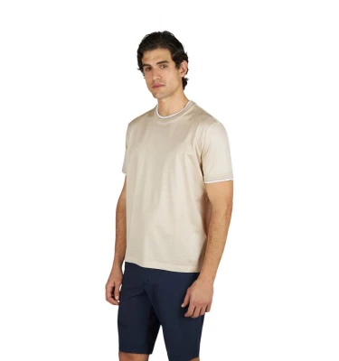 Double Mercerised Cotton Jersey T-Shirt
