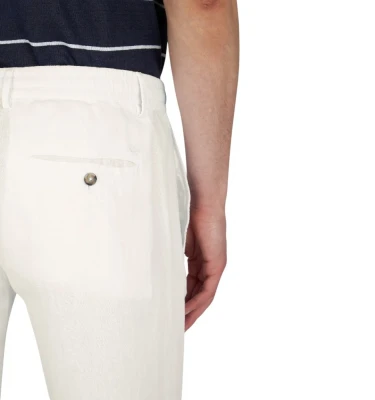Men's Woven Chino Pants With Coulisse 4
