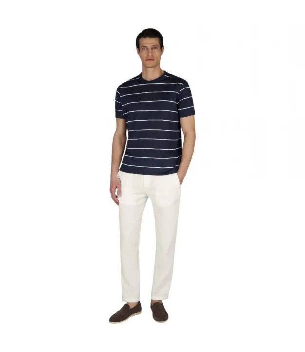 Men's Woven Chino Pants With Coulisse 3
