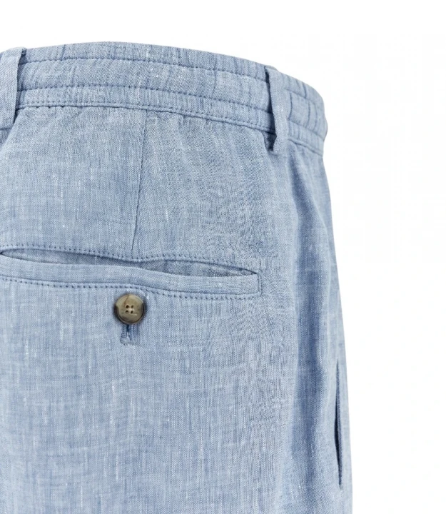 Men's Woven Chino Pants With Coulisse 5