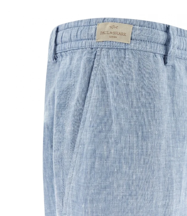 Men's Woven Chino Pants With Coulisse 6