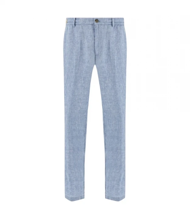 Men's Woven Chino Pants With Coulisse 4