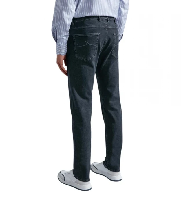 Jeans Black Rivet 5 Taschen 1