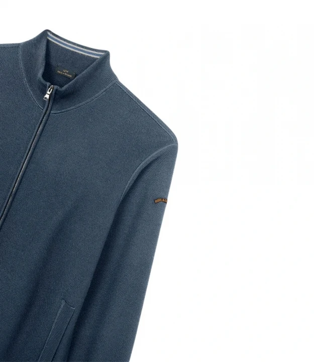 Men's Zipped Pullover C.W. Wool 3