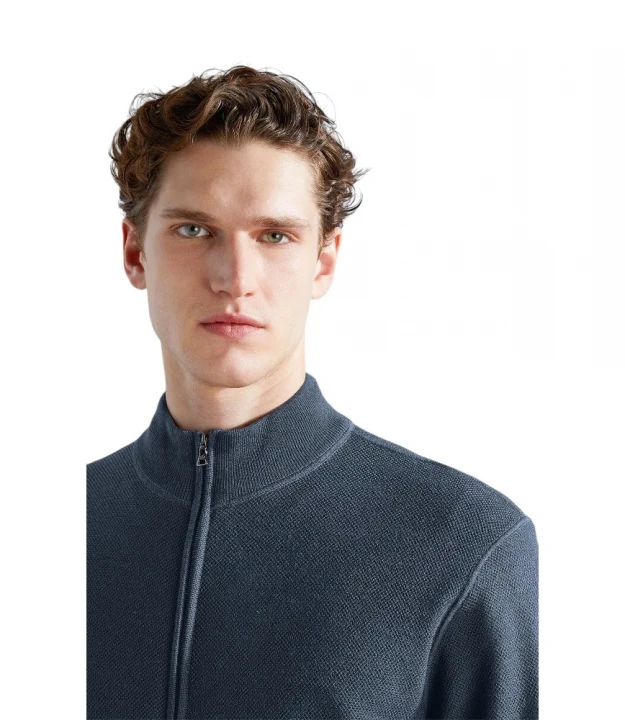Men's Zipped Pullover C.W. Wool 2