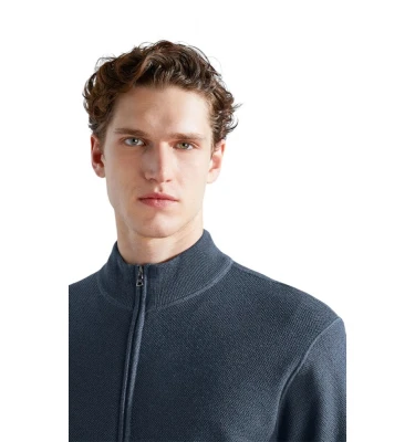 Men's Zipped Pullover C.W. Wool 2