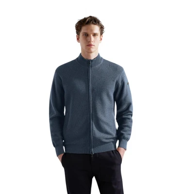 Men's Zipped Pullover C.W. Wool