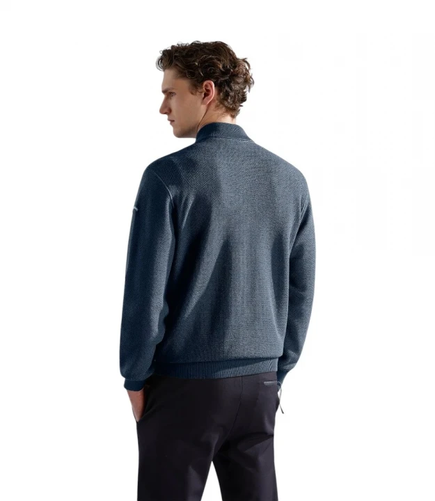 Men's Zipped Pullover C.W. Wool 1