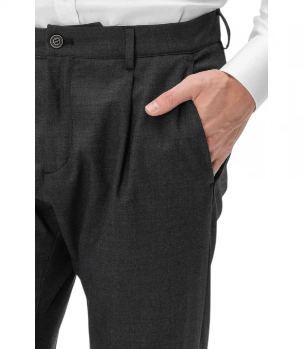 shim chino trousers 1 pleat 2