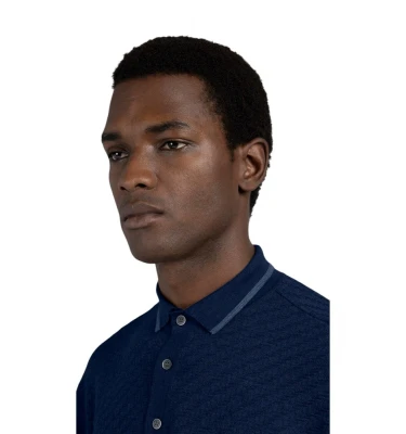 Men's Knitted Wool Polo Shirt 2