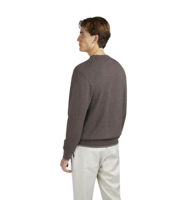 Men's Knitted Wool Roundneck Sweater 1