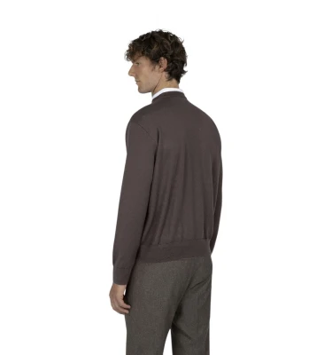 Men's Knitted Wool Roundneck Sweater 1