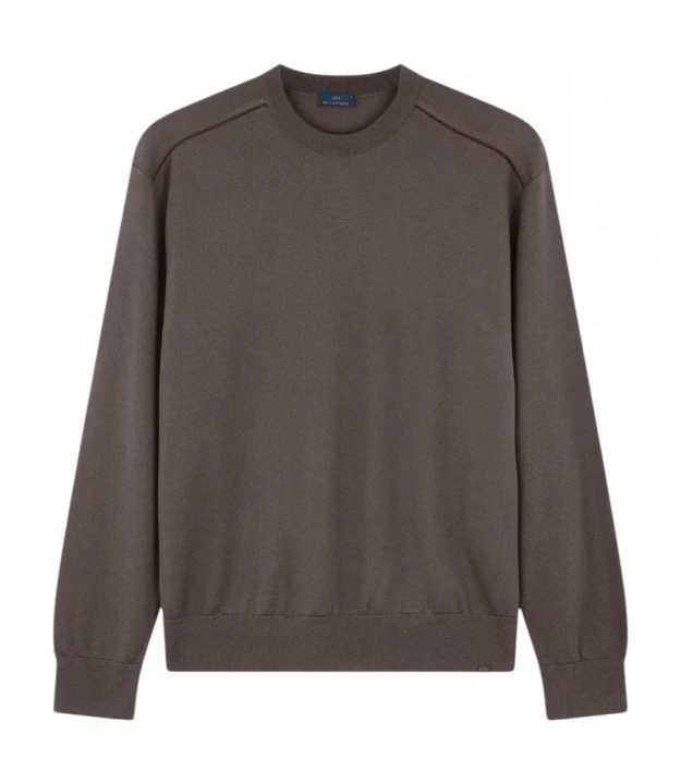 Men's Knitted Wool Roundneck Sweater 3