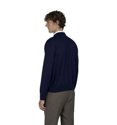 Men's Knitted Wool Roundneck Sweater 1