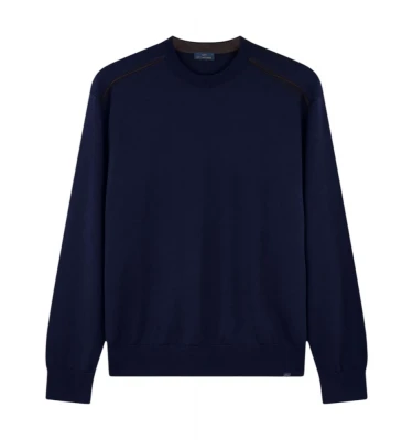 Men's Knitted Wool Roundneck Sweater 3