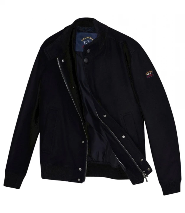 Wool Jacket With Iconic Badge 5