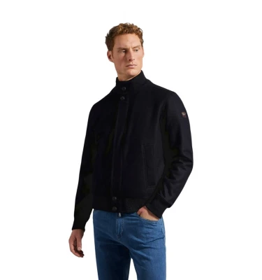 Wool Jacket With Iconic Badge