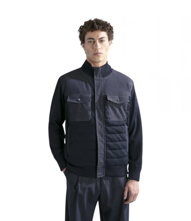 Men's Zipped Pullover C.W. Wool