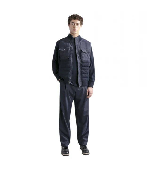 Men's Zipped Pullover C.W. Wool 3