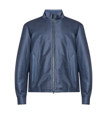 Jacket Bomber Blue 3