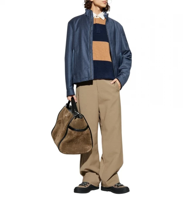 Jacket Bomber Blue 2