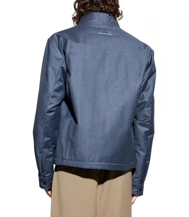 Jacket Bomber Blue 1