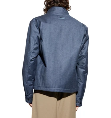 Jacket Bomber Blue 1