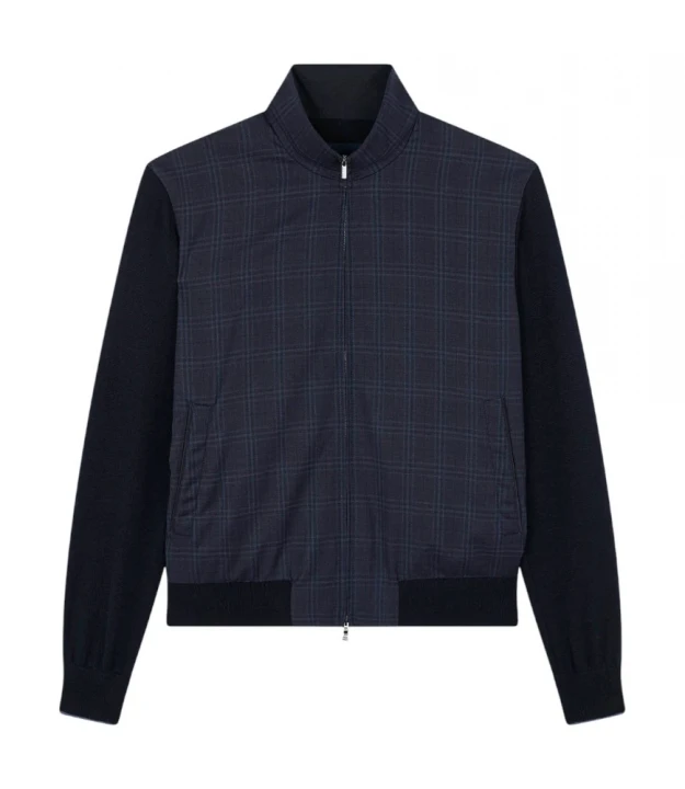 Men's Knitted Wool Zipped Sweater 5