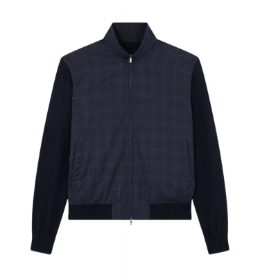 Men's Knitted Wool Zipped Sweater 5