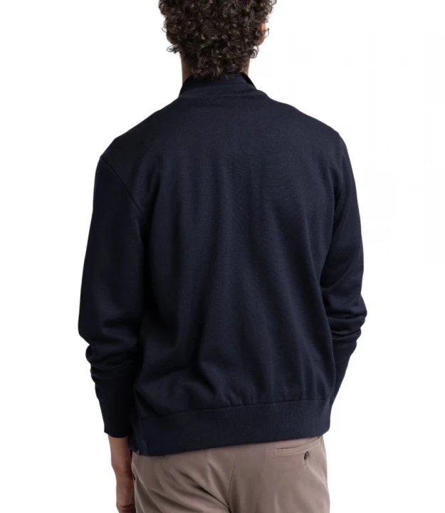 Men's Knitted Wool Zipped Sweater 2