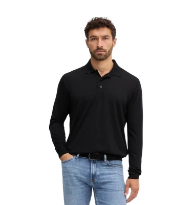 Men's Knitted Wool Polo Shirt