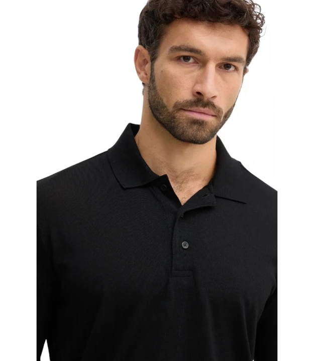 Men's Knitted Wool Polo Shirt 2