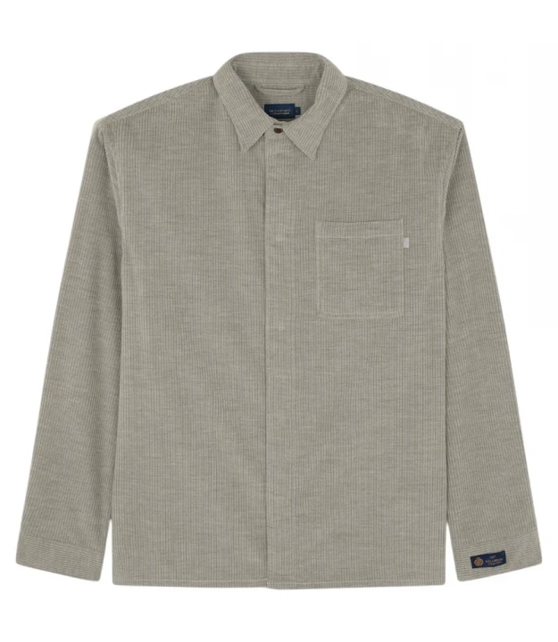 Men's Woven Cotton Cashmere Shirt 4